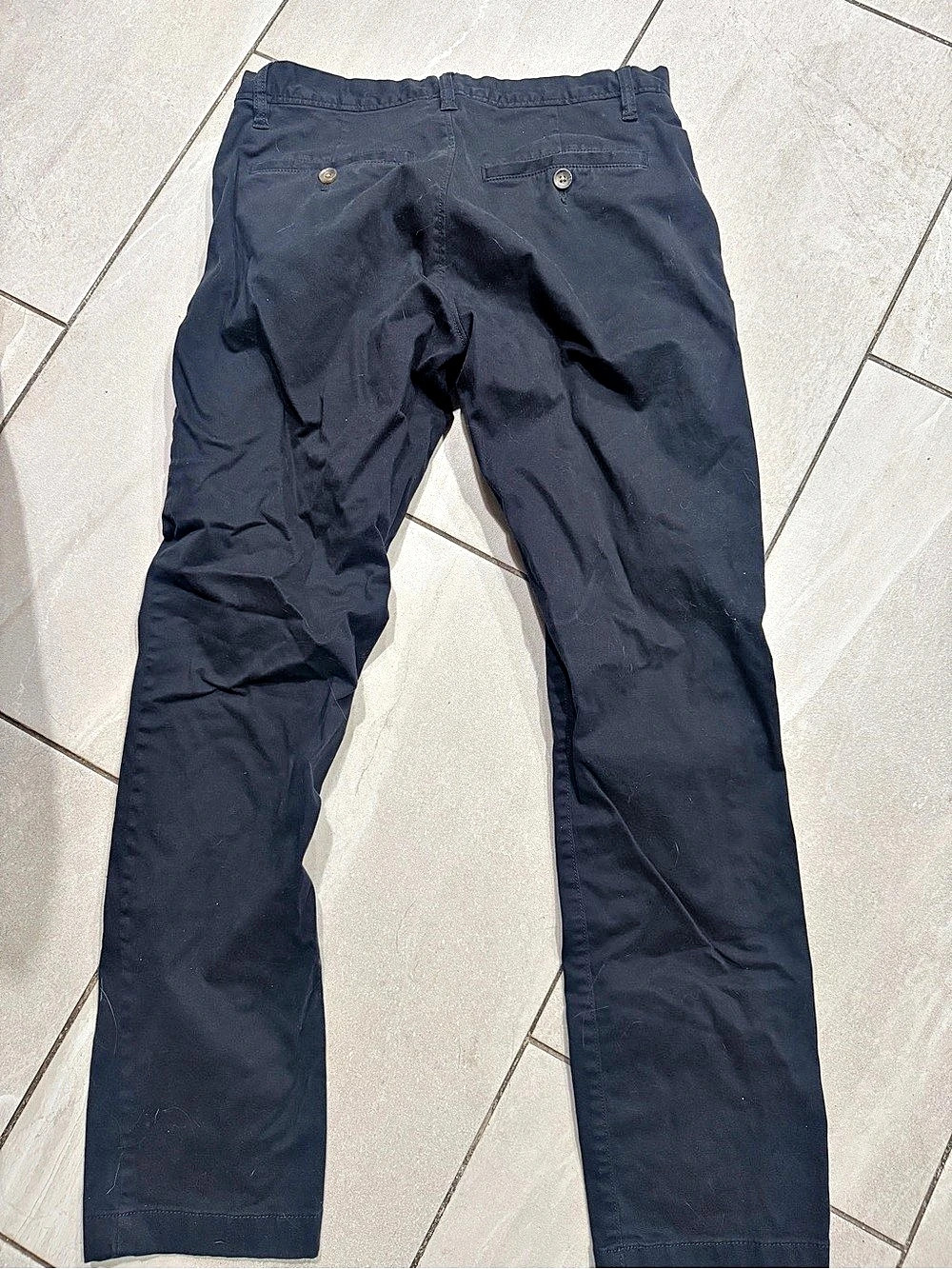 16th Union Slim Fit Men's Cotton Pants Black Waist 30W x 30L Like New
